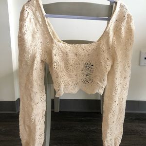 Fashion Nova No Way Crochet Top